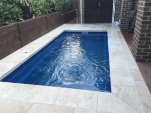 Tania 4m, 5m, 6m Fibreglass Swim Spa/Plunge Pool